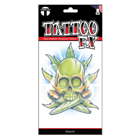 Tinsley Transfers Bubonic Temporary Tattoo