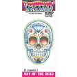 Tinsley Transfers Day of the Dead El Jugador Temporary Tattoo