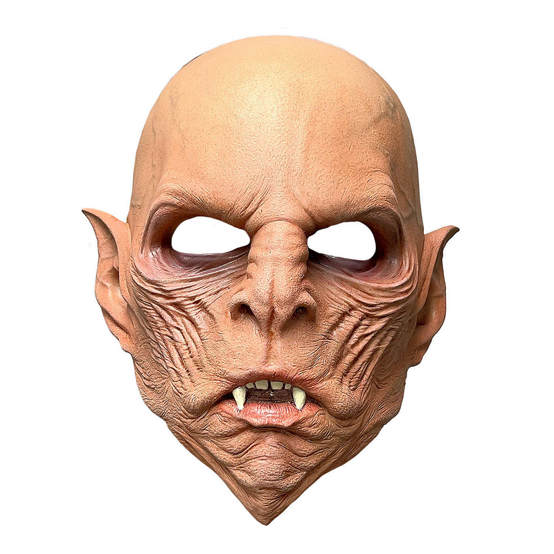 Comfortable Blue Blood Vampire Blood Sucker Overhead Mask for Halloween Parties and Spooky Themed Events