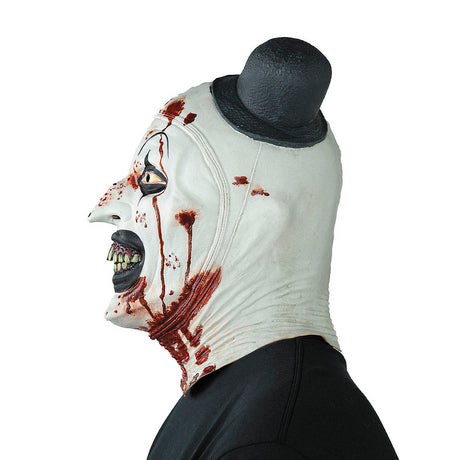 Authentic Terrifier Art the Clown Bloody Overhead Mask for Halloween Horror Events and Costume Parties