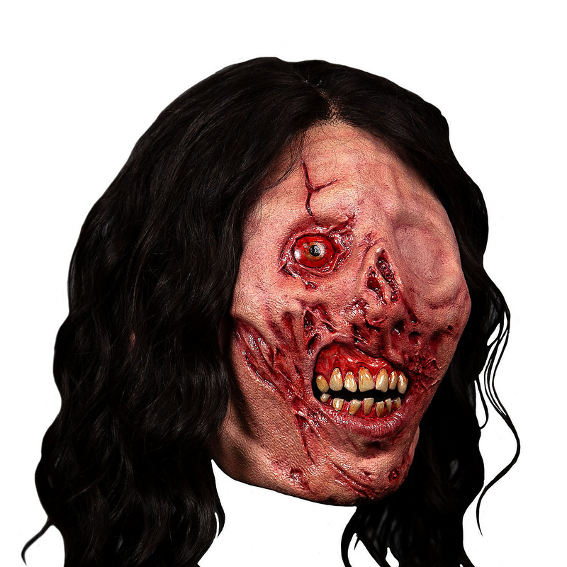 Authentic Victoria Lace Mask from Terrifier 3 for Halloween and Horror Theme Events