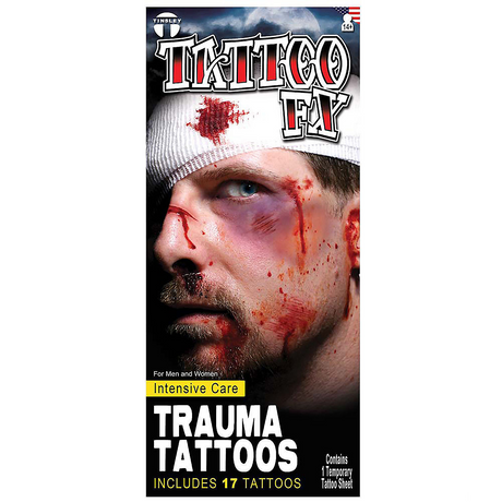 Tinsley Transfers Trauma Intensive Care Temporary Tattoo