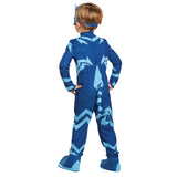 Toddler Deluxe PJ Masks Catboy Costume with Light-Up Chest for Halloween Playtime Adventures and Community Events