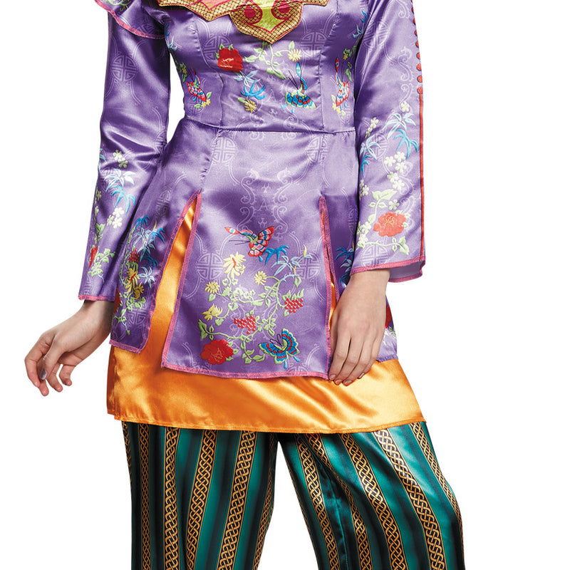 Women's Alice Costume Inspired by Alice in Wonderland for Themed Parties and Dress Up Events