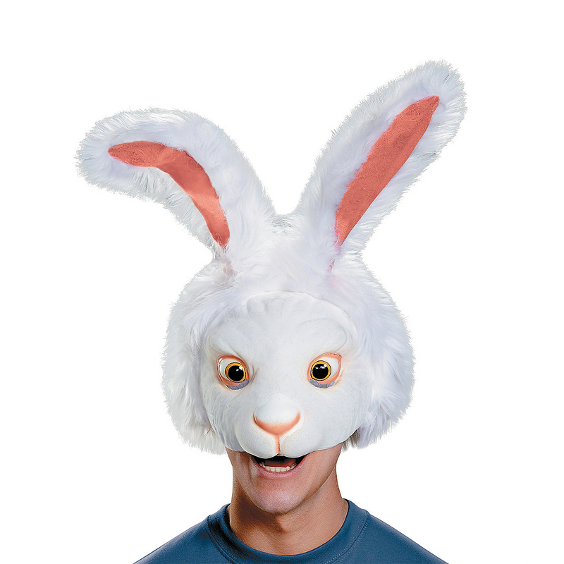 White Rabbit Adult Headpiece
