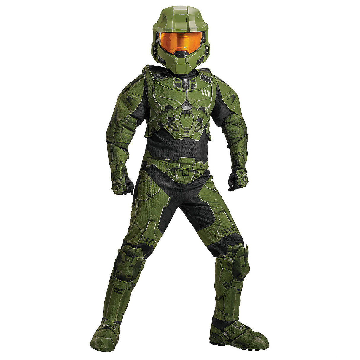 Master Chief Infinite Child Costume for Halloween Parties Themed Events and Fun Dress-Up Adventures