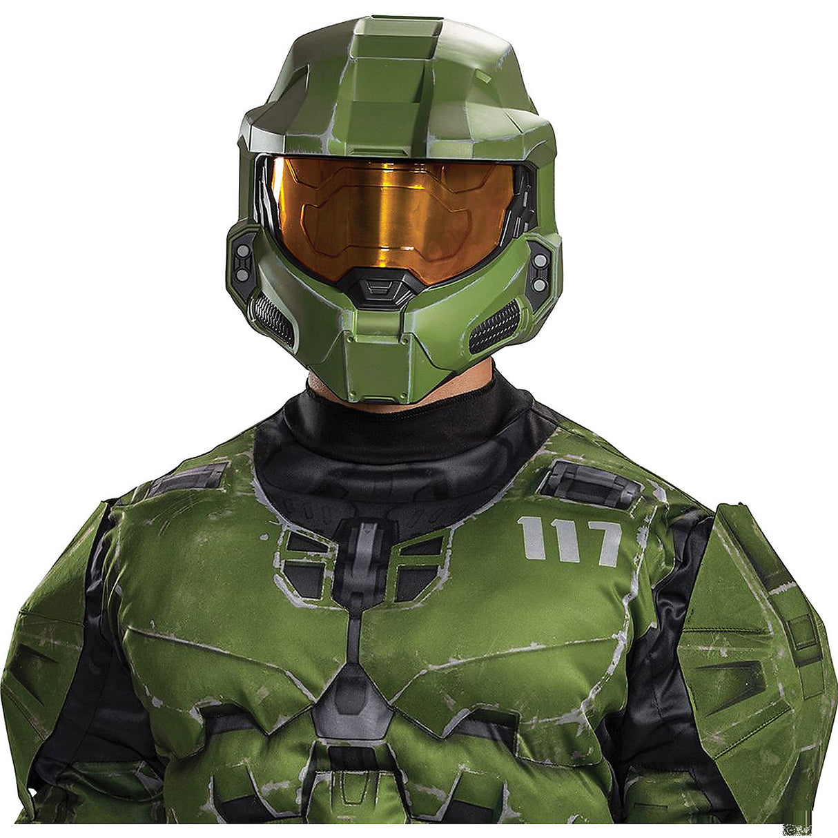 Halo Master Chief Infinite Full Helmet for Video Game Cosplay Events and Costume Parties