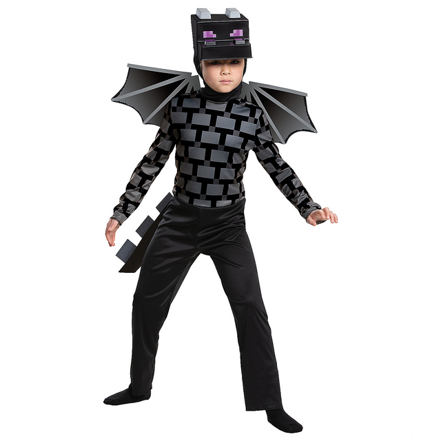 Kids Classic Minecraft Ender Dragon Costume