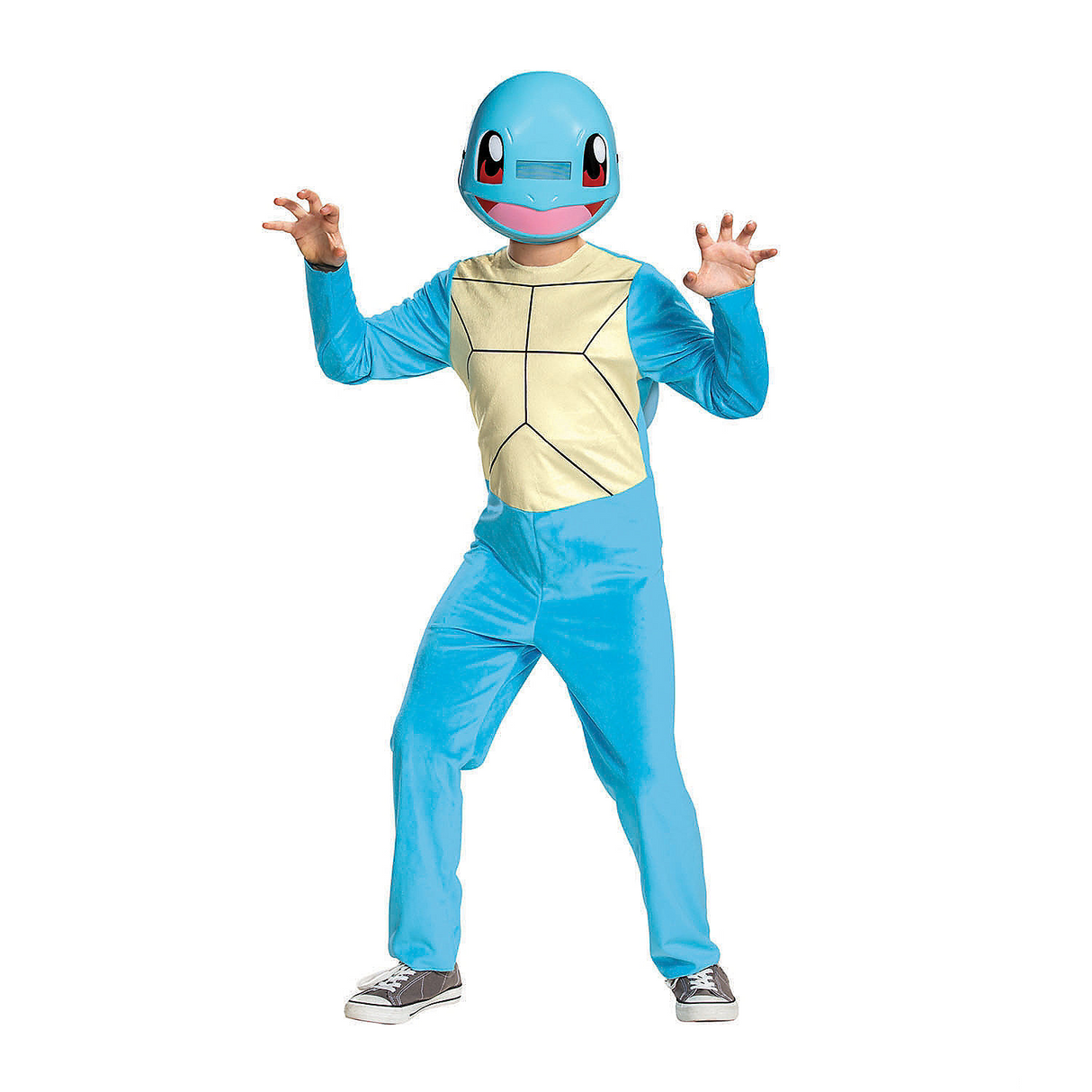 Kid's Squirtle Classic Costume for Halloween Parties Trick-or-Treating and Themed Events