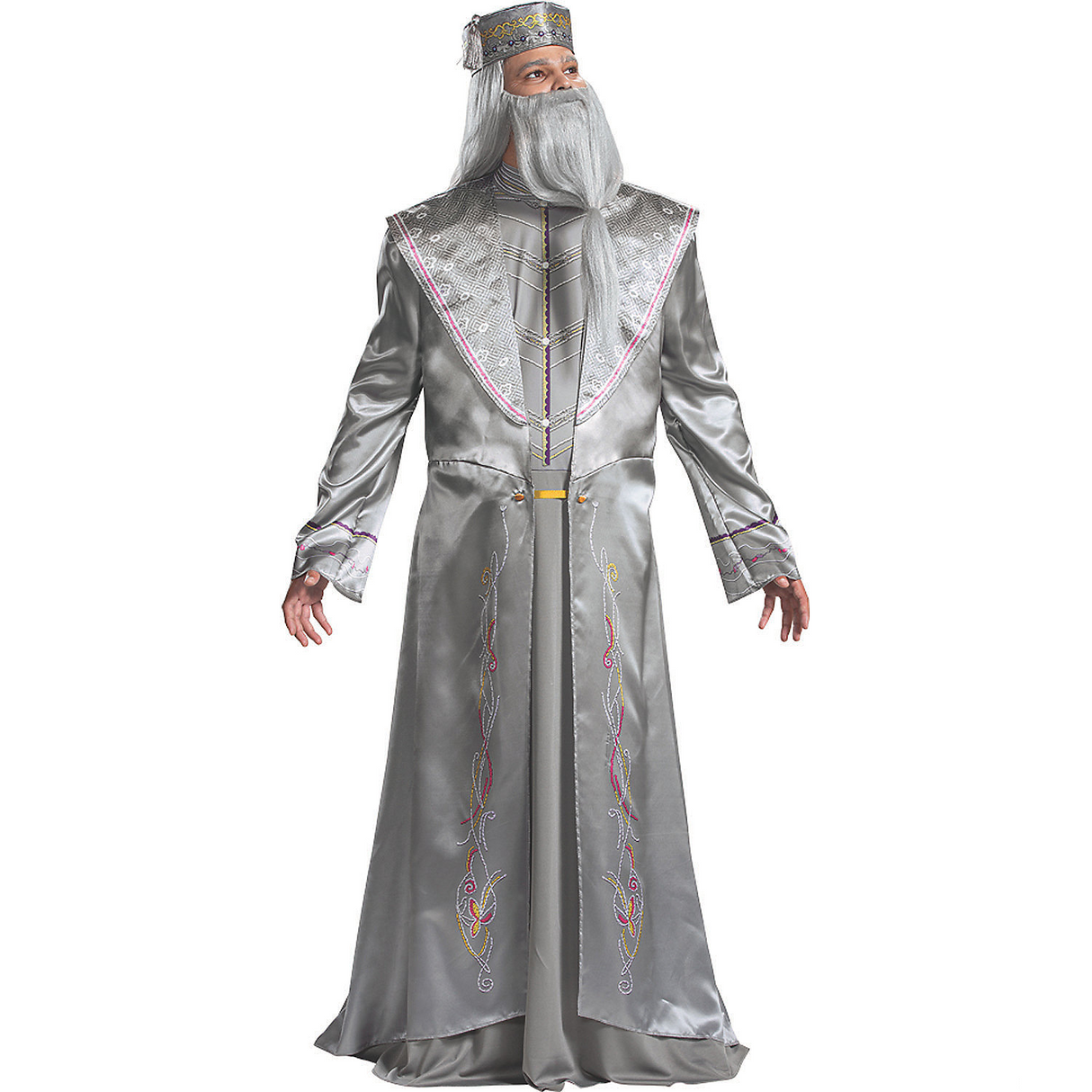 Dumbledore Deluxe Adult Costume for Harry Potter Theme Parties and Magical Halloween Celebrations