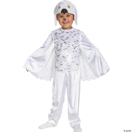 Hedwig Snow Owl Costume for Kids Perfect for Halloween and Harry Potter Themed Events