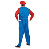 Mens Deluxe Mario Bros Mario Costume