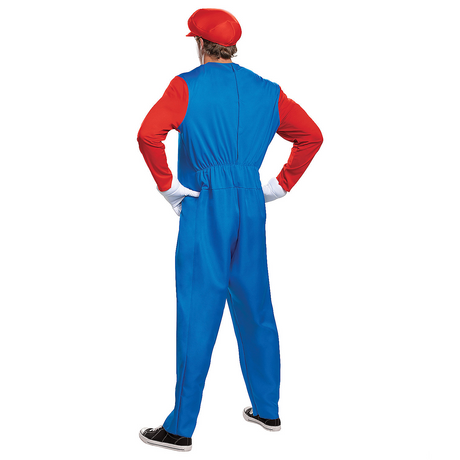 Mens Deluxe Mario Bros Mario Costume