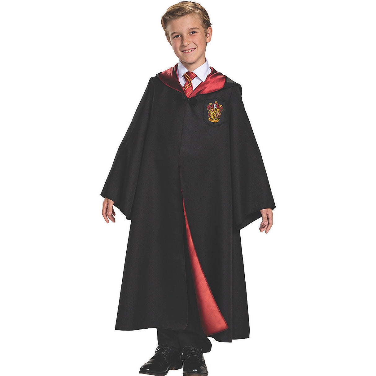 Kids Gryffindor Deluxe Robe for Halloween Parties School Events and Imaginative Play