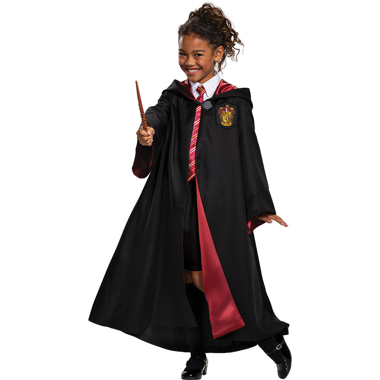 High-Quality Gryffindor Robe for Kids Halloween Parties and Imaginative Play