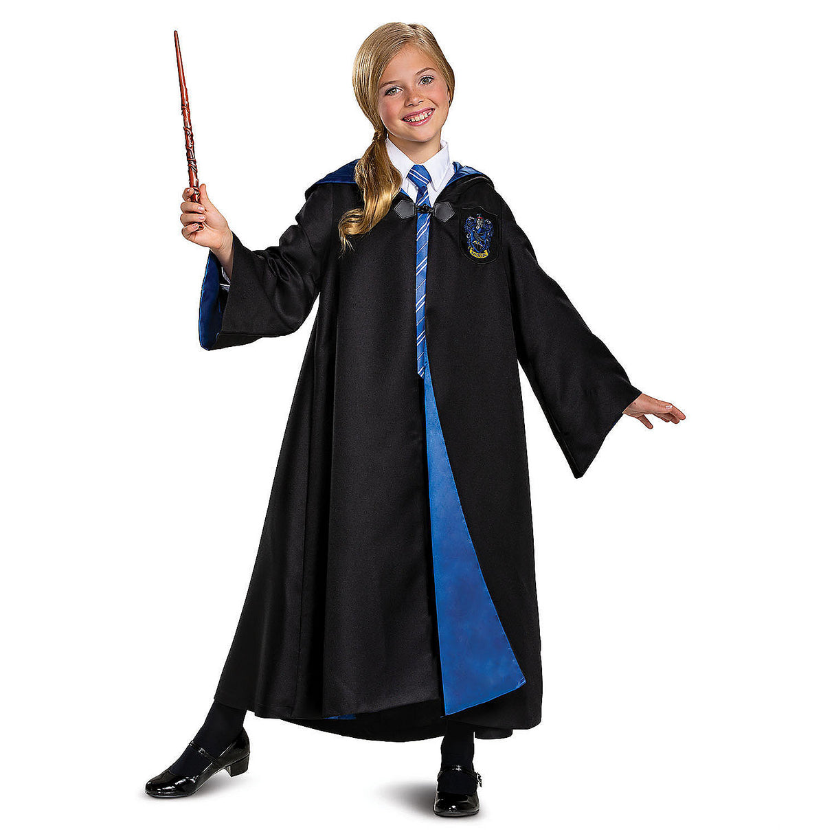 Kids Prestige Harry Potter Ravenclaw Robe for Magical Themed Parties and Halloween Celebrations