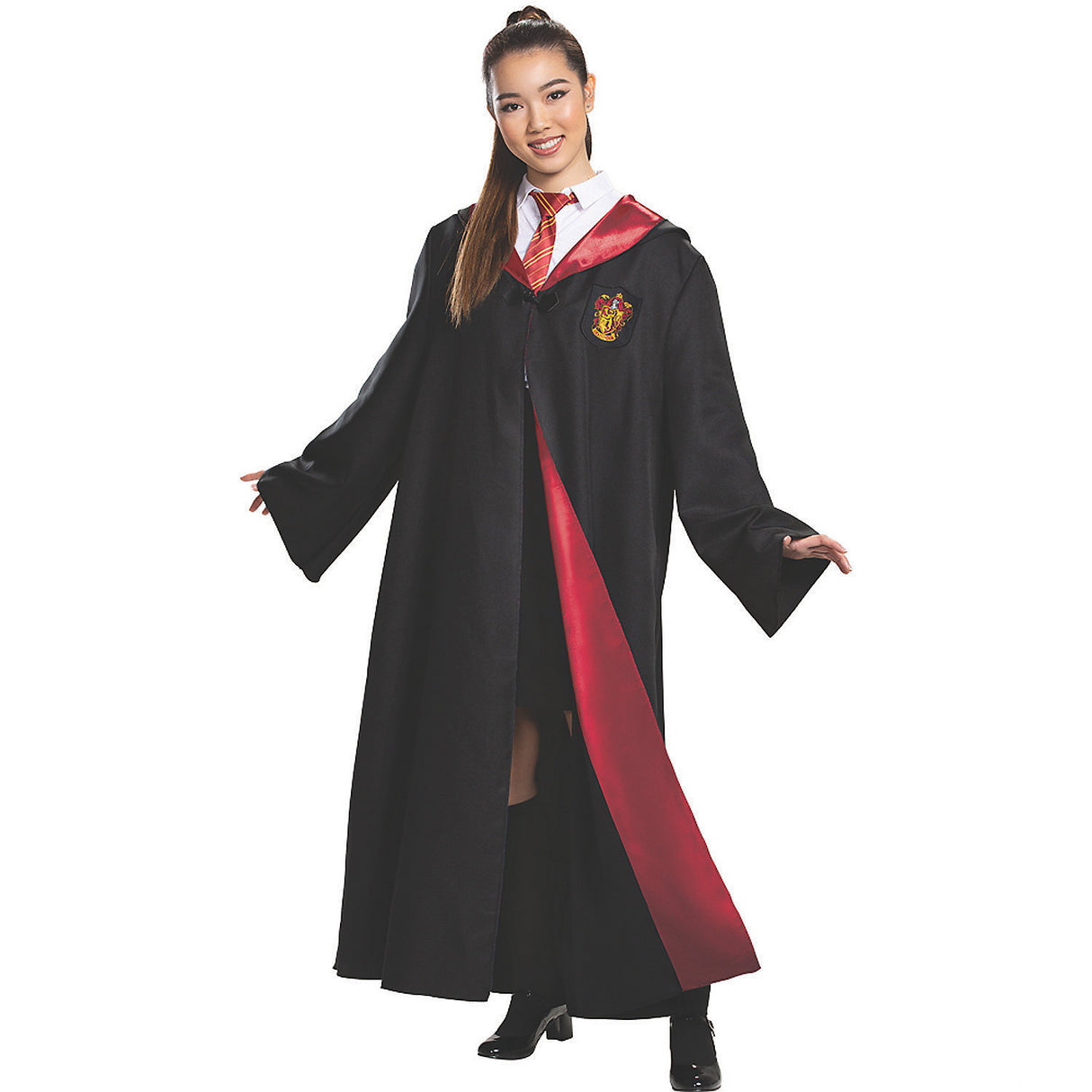 Deluxe Gryffindor Robe for Halloween Parties Cosplay Events and Harry Potter Themed Gatherings