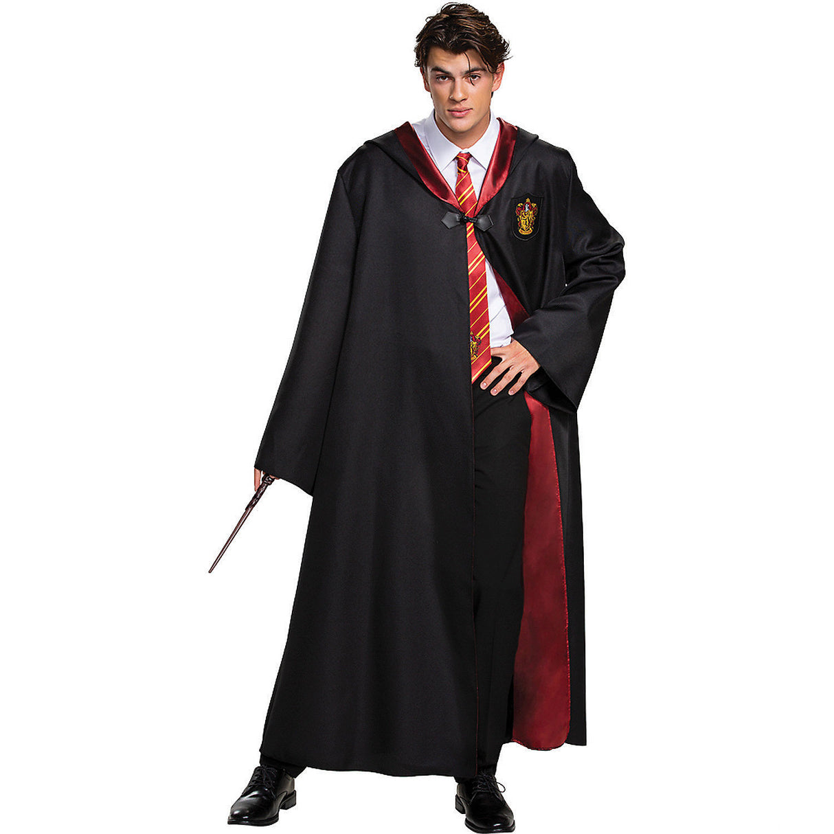 Deluxe Gryffindor Robe for Halloween Parties Cosplay Events and Harry Potter Themed Gatherings