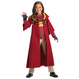 Deluxe Quidditch Gryffindor Child Costume for Halloween Parties Wizarding World Celebrations