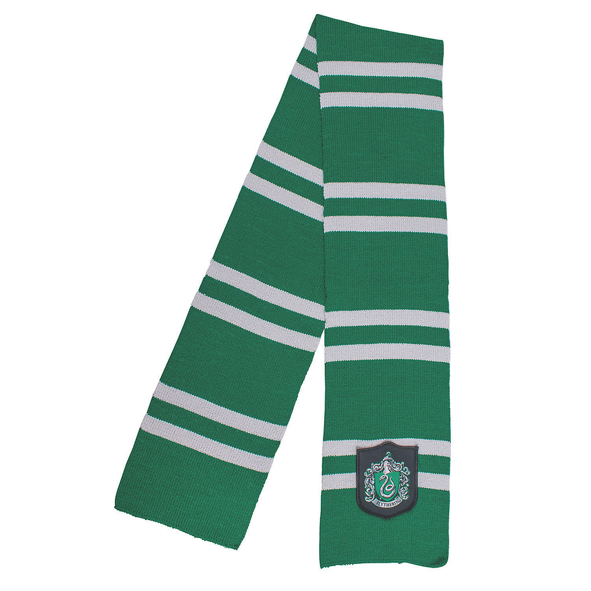 Warm Slytherin Scarf for Hogwarts School Uniforms and Harry Potter Celebrations