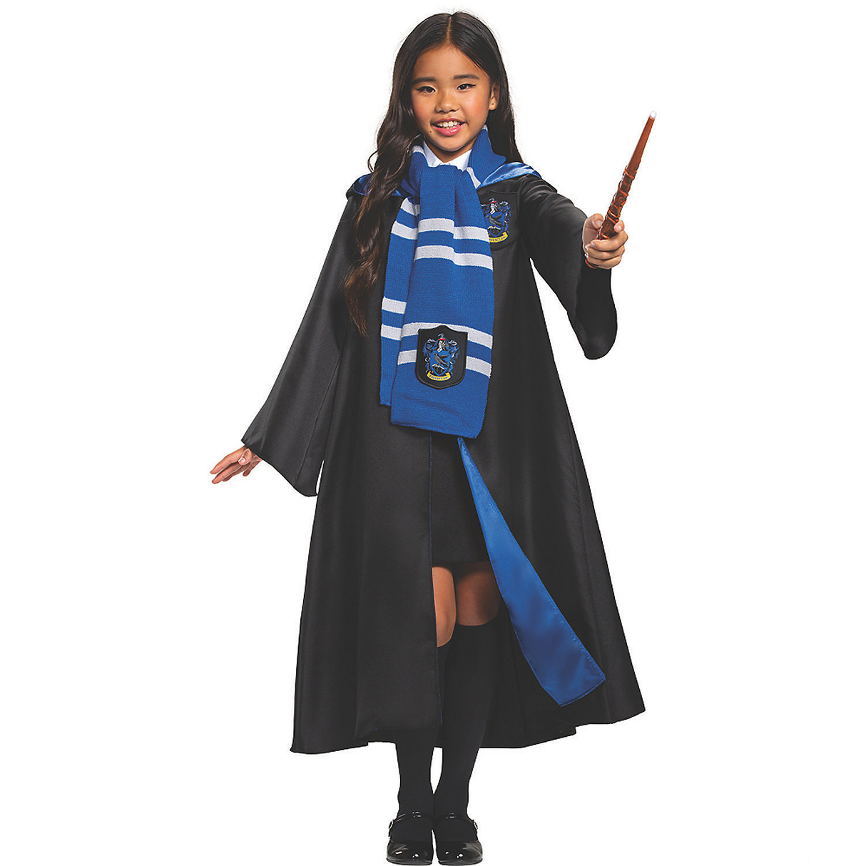 Warm and Soft Ravenclaw Scarf for Harry Potter Fans and Hogwarts Uniforms