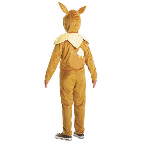 Kids Classic Pokmon Eevee Hooded Jumpsuit Costume