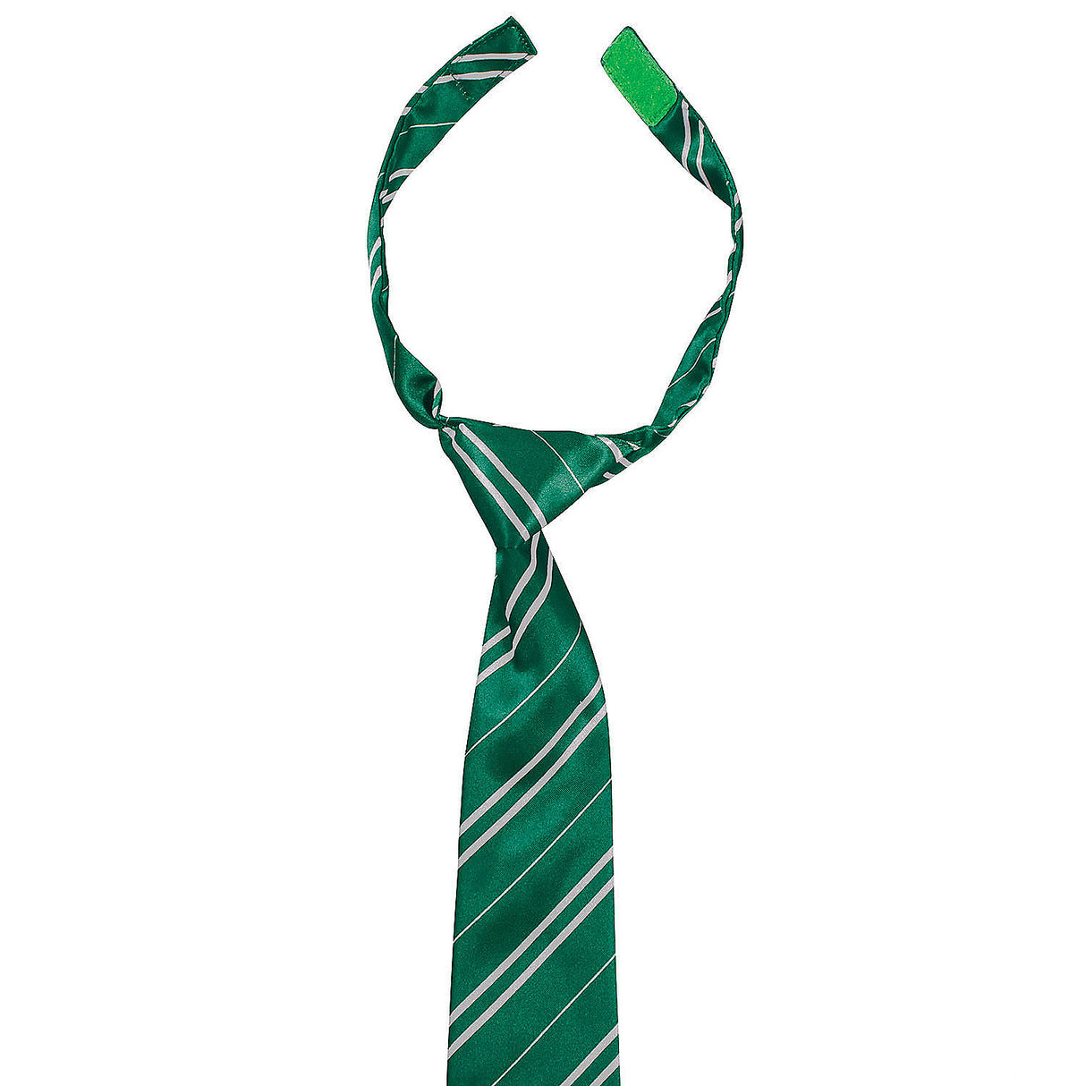 Kids Breakaway Slytherin Tie for Harry Potter Themed Parties and Wizarding Adventures