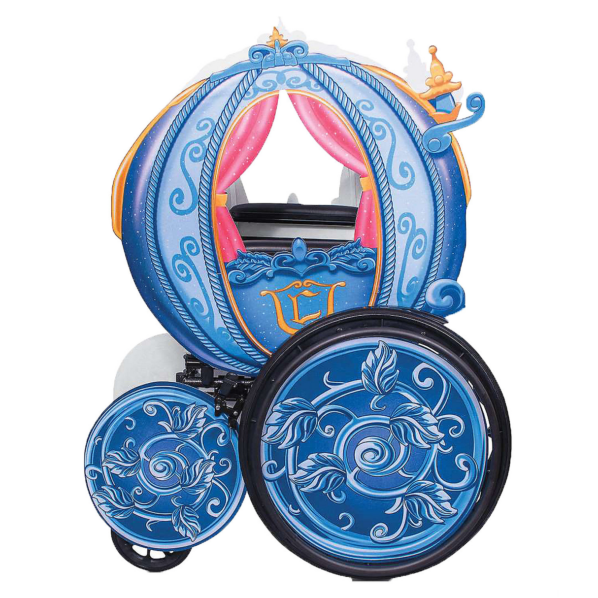 Disney Princess Carriage Wheelchair Cover for Halloween Events School Parties and Theatrical Performances
