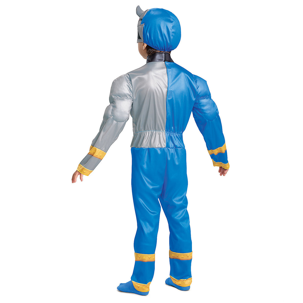 Boy's Blue Ranger Dino Fury Costume for Halloween Parties and Imaginative Play Adventures
