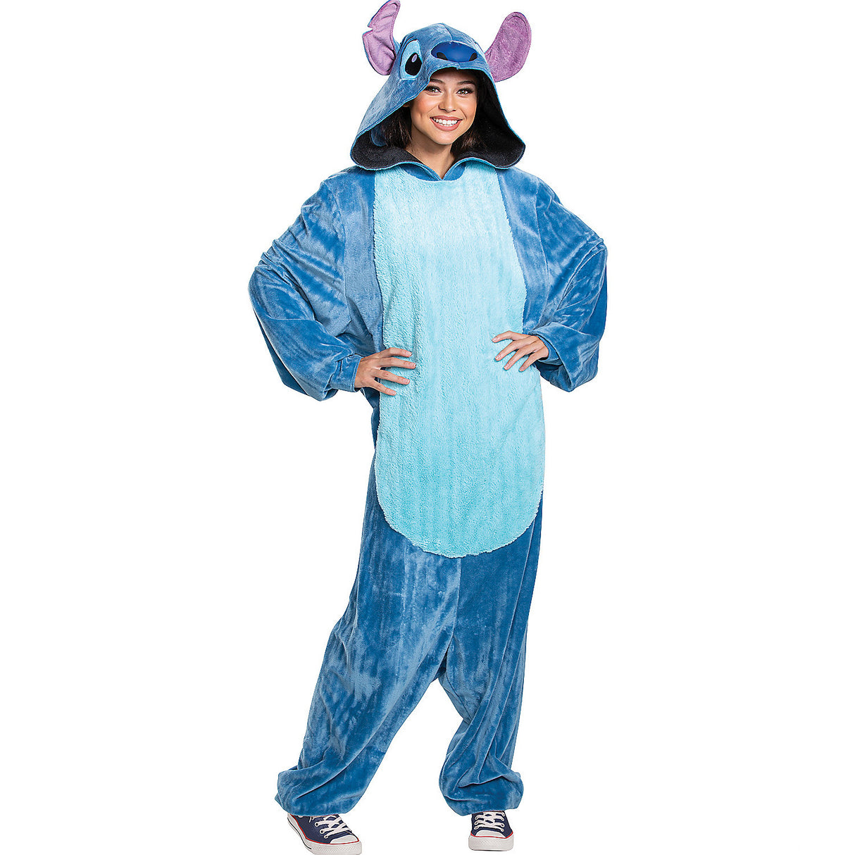 Adult Stitch Deluxe Costume for Halloween Parties Cosplay and Themed Events