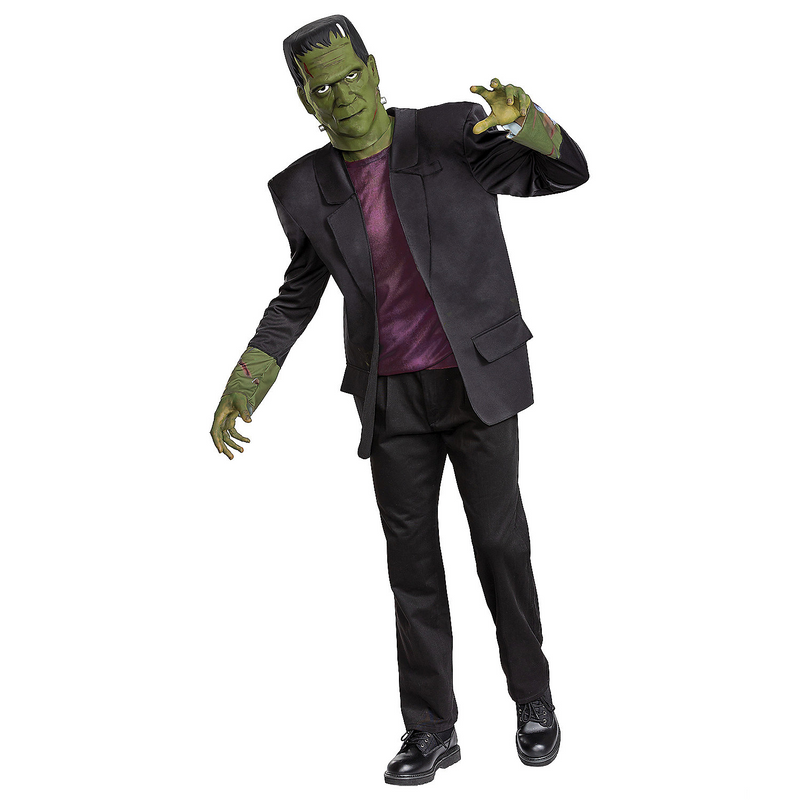 Deluxe Adult Frankenstein Costume for Halloween Parties Dress Up and Themed Events