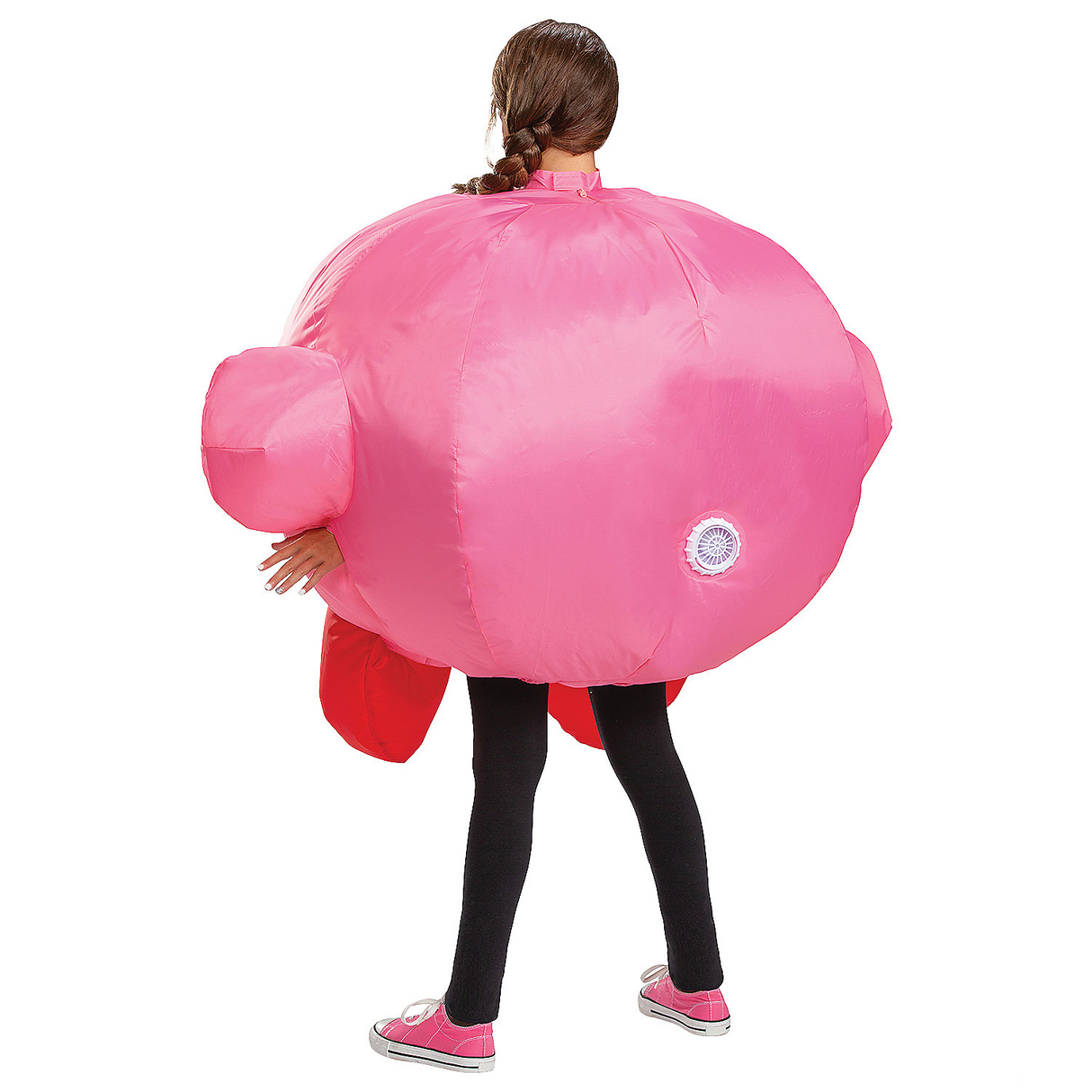 Colorful Kids Kirby Inflatable Costume for Halloween Parties Play and Dress Up Activities
