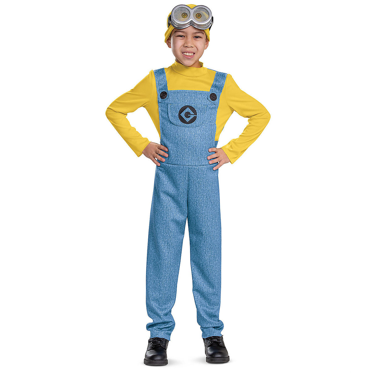 Kids Minions Bob Costume for Halloween Parties and Superhero Dress-Up Events