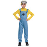 Kids Minions Bob Costume for Halloween Parties and Superhero Dress-Up Events