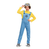 Kids Minions Bob Costume for Halloween Parties and Superhero Dress-Up Events