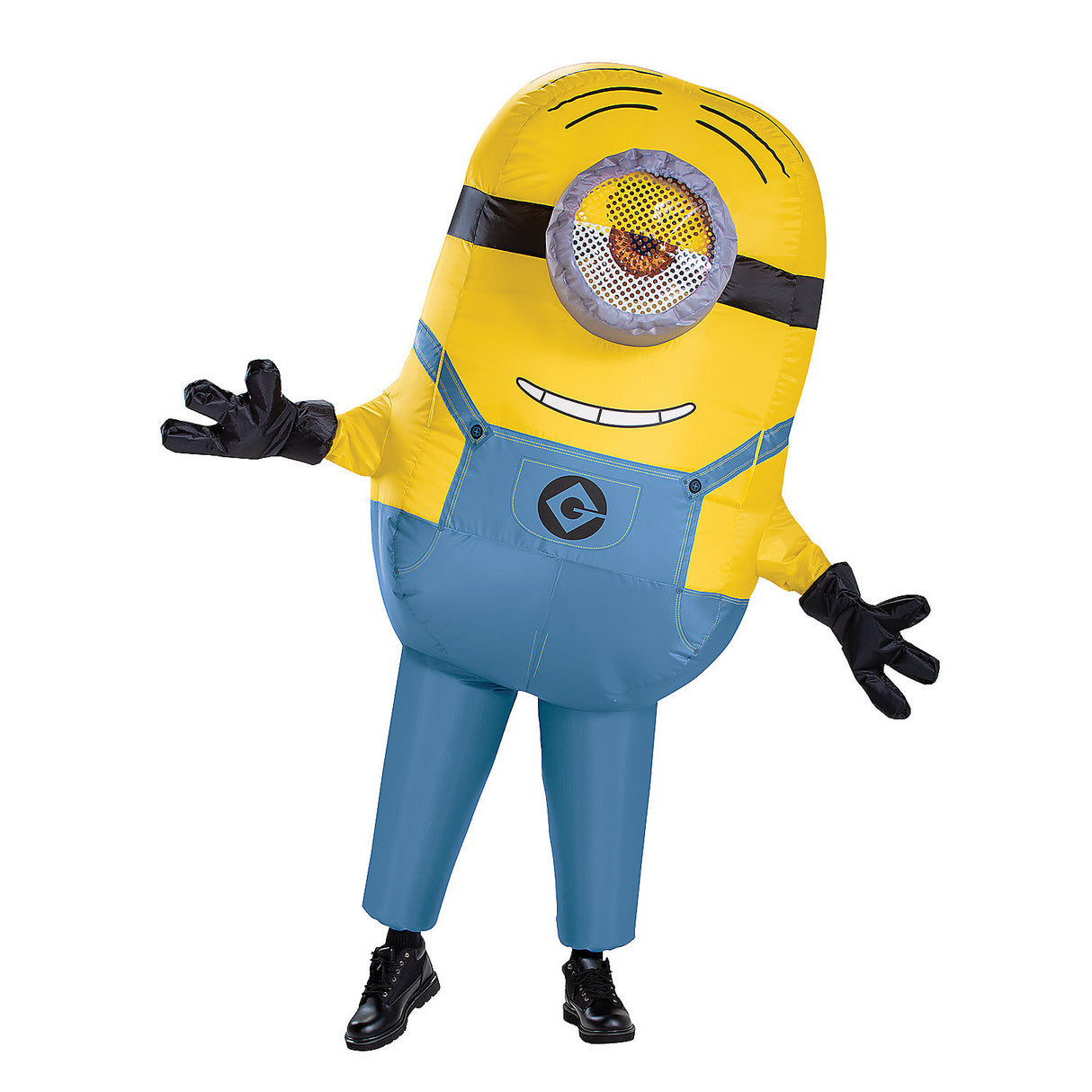Hilarious Inflatable Stuart Minion Jumpsuit for Adults Halloween Parties and Fun Events
