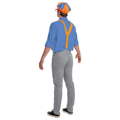 Adult Blippi Costume Kit