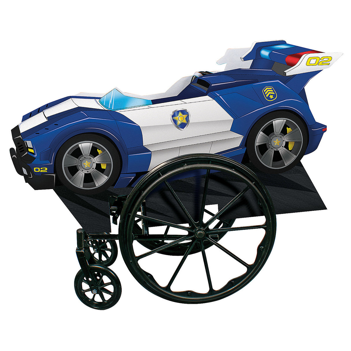 Creative Paw Patrol Adaptive Wheelchair Cover for Kids Themed Events and Role Play