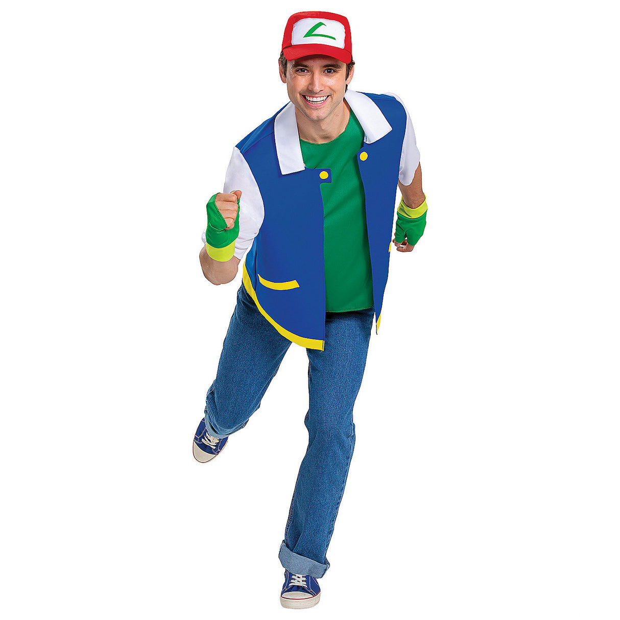 Authentic Pokemon Master Ash Ketchum Costume for Theme Parties Cosplay Events and Movie Character Celebrations
