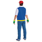 Authentic Pokemon Master Ash Ketchum Costume for Theme Parties Cosplay Events and Movie Character Celebrations