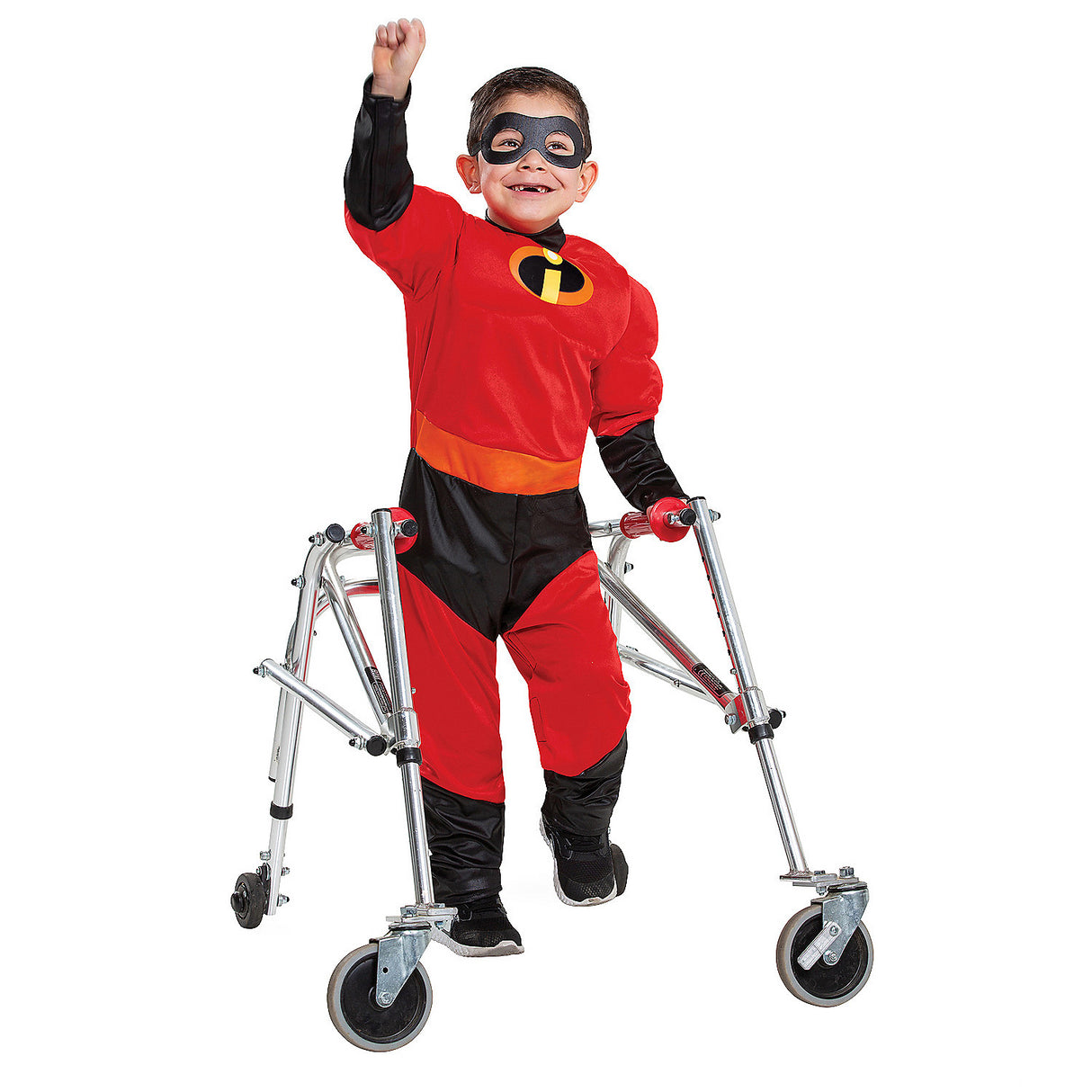 Kid's Adaptive Incredibles Dash Costume for Creative Play Halloween Events and Kids Costume Parties