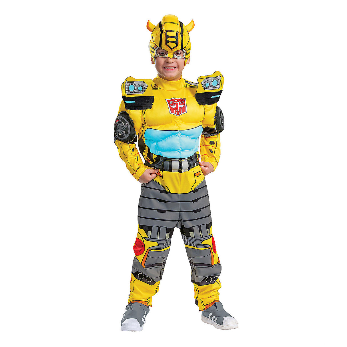 Adorable Toddler Transformers Bumblebee Adaptive Costume for Halloween Parties and Family Photo Opportunities