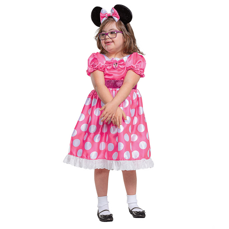 Kids Pink Minnie Adaptive Costume