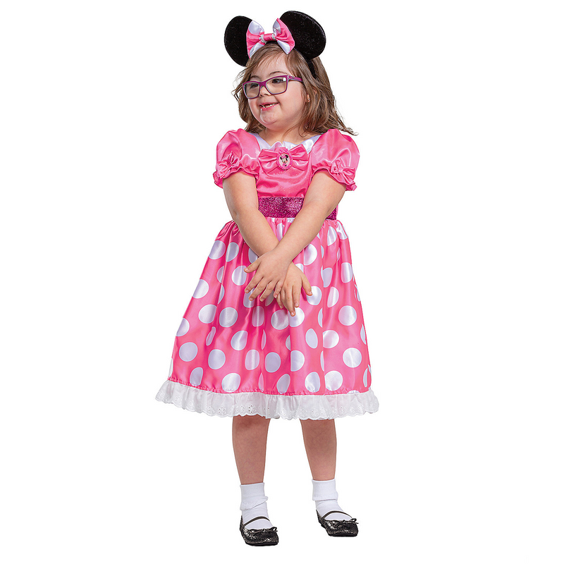Kids Pink Minnie Adaptive Costume