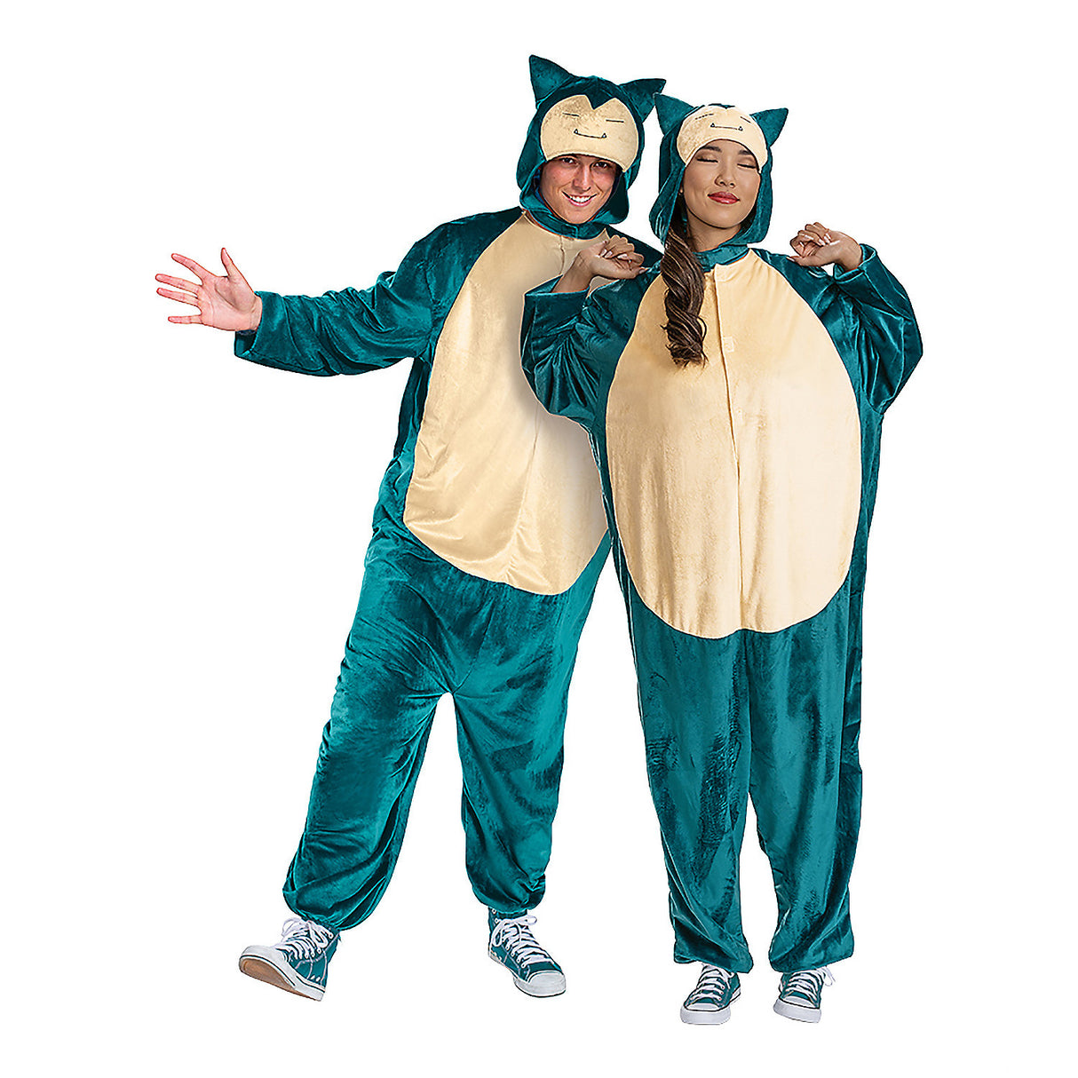 Classic Adults Snorlax Costume for Pokemon Fans Halloween and Cosplay Events