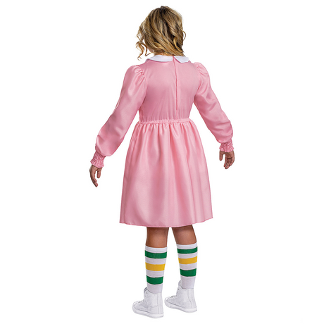 Kids Classic Stranger Things Eleven Pink Dress Costume