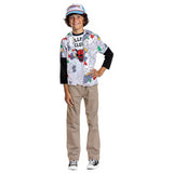 Kids Stranger Things Dustin Costume Kit for Halloween Trick-or-Treating Costume Parties and Creative Play