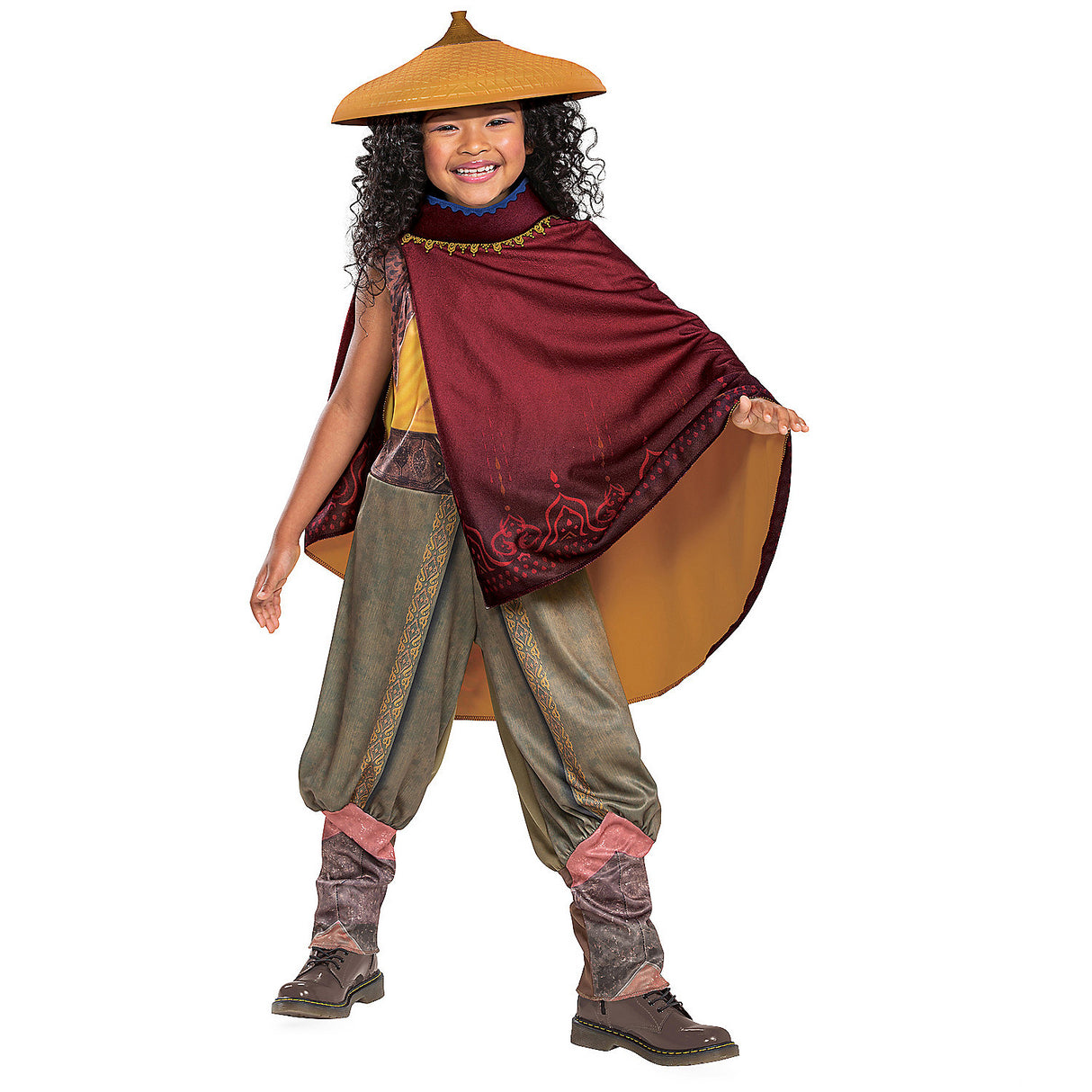 Deluxe Disney Raya Costume for Kids Halloween Parties School Events and Role Play