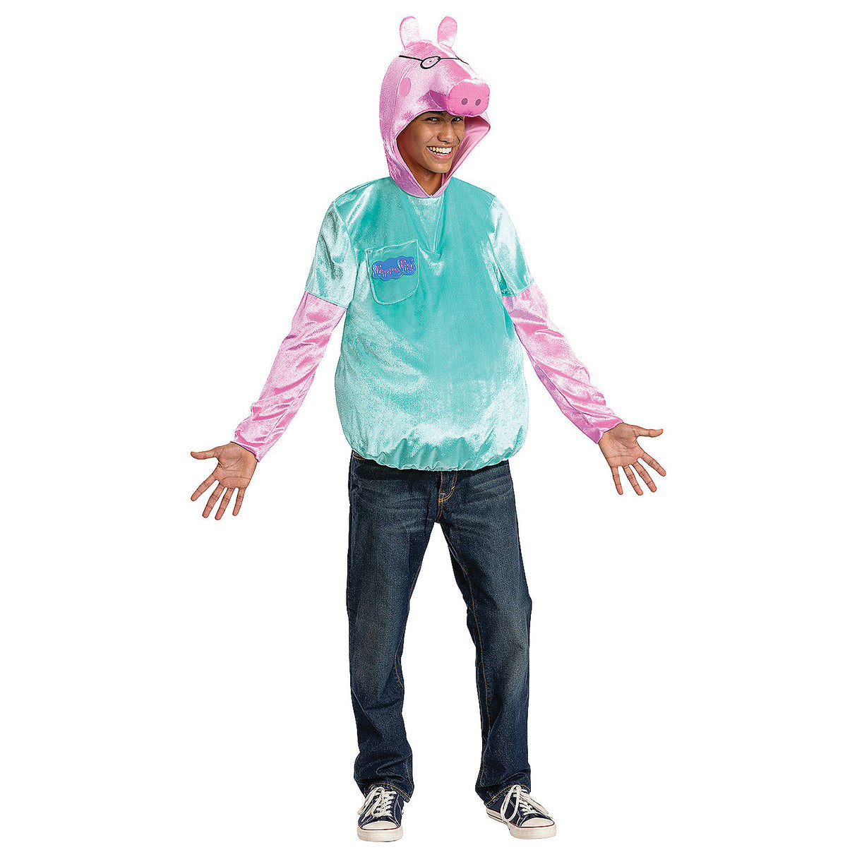 Deluxe Daddy Pig Costume for Fun Family Halloween and Themed Parties