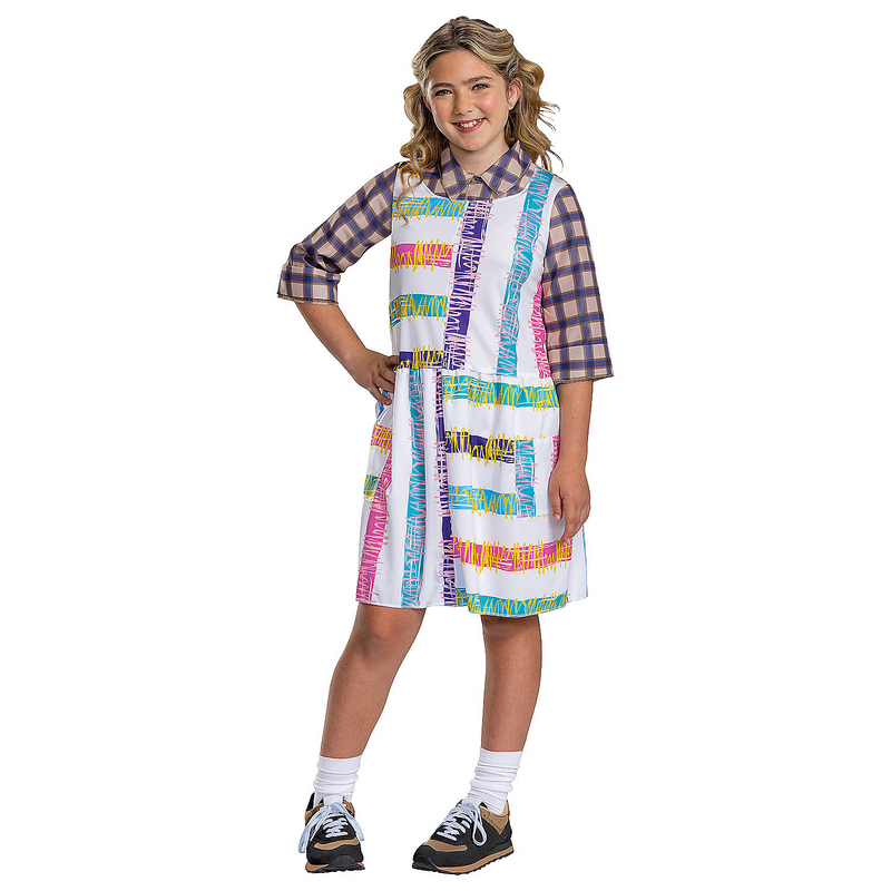 Tween Classic Stranger Things S4 Eleven Costume for Halloween Parties and Themed Events